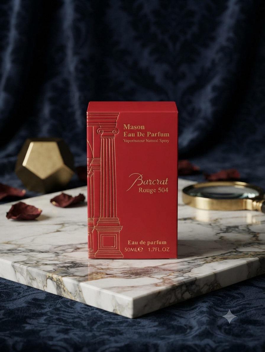 Barcrat Rouge 504 – Eau de Parfum, 50 ml ❤️