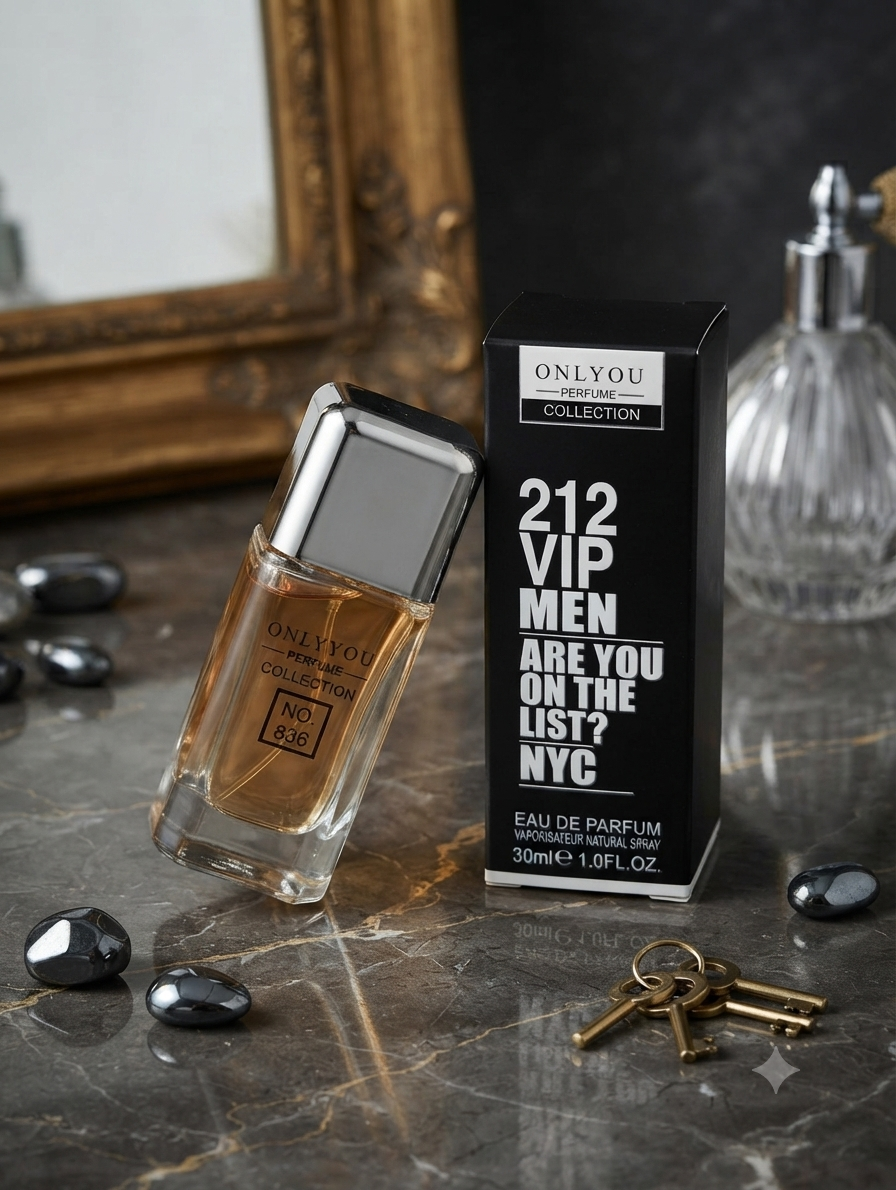 ONLY YOU Collection No. 836 – 212 VIP Men, Eau de Parfum, 30 ml