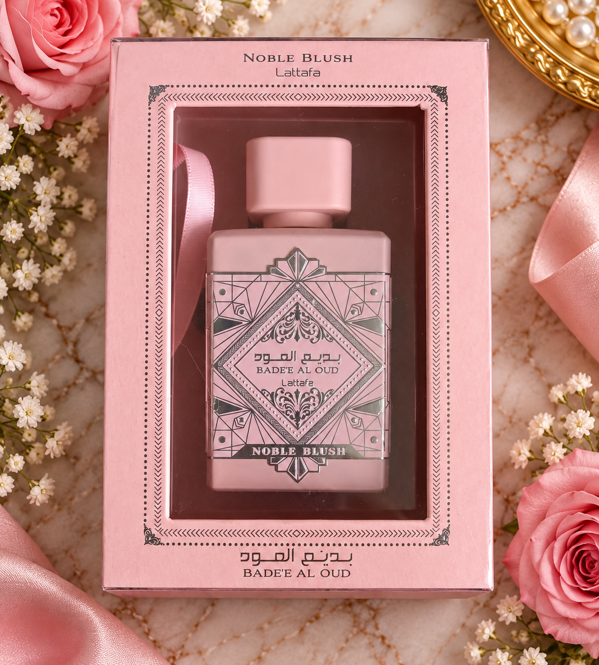 LATTAFA BADE’E AL OUD NOBLE BLUSH – Eau de Parfum 🌸