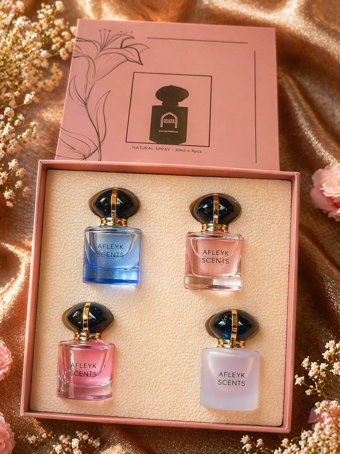 ✨ AFLEYK SCENTS – Kvapų rinkinys (4 x 30ml) ✨🎁