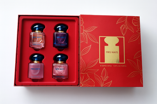 MRS WAYS – prabangus 4 kvepalų rinkinys (4×30 ml)