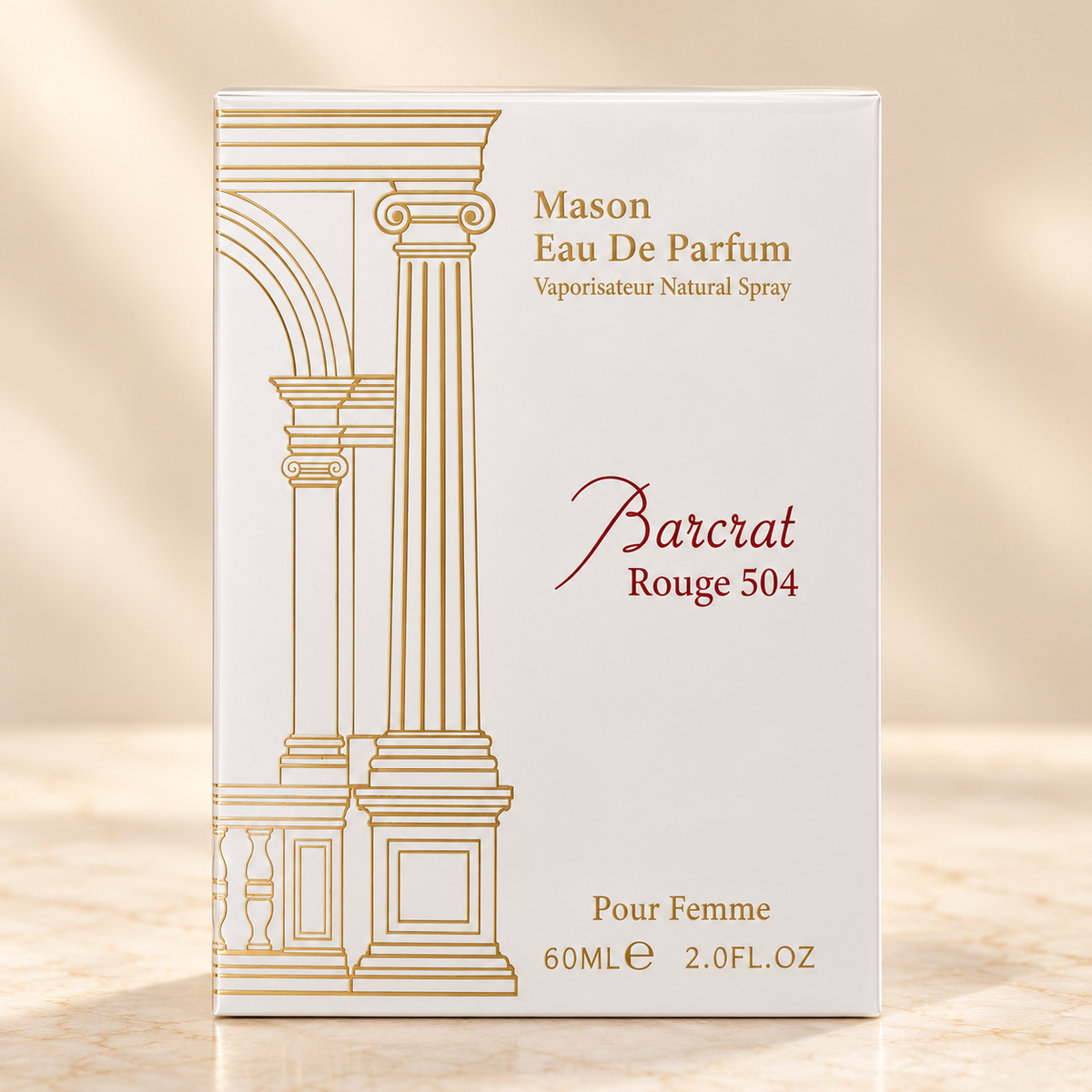 MASON BARCRAT ROUGE 504 – moteriški kvepalai, 60 ml