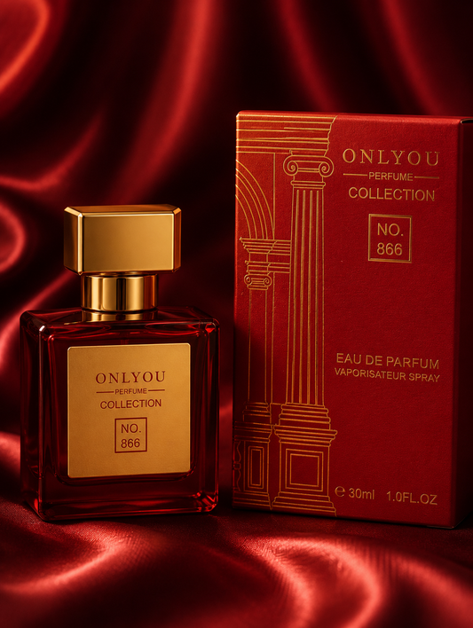 Išskirtinis ir dėmesį traukiantis Onlyou Perfume Collection No. 866 – aromatas, kuriame susilieja elegancija, moteriškumas ir prabanga.