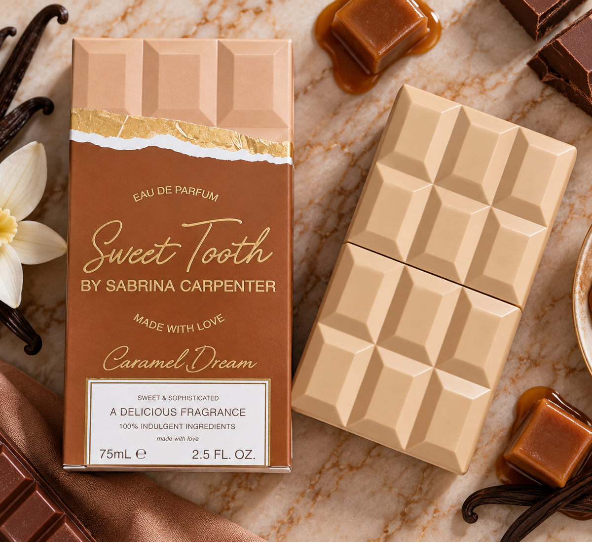 🍮 SWEET TOOTH CARAMEL DREAM BY SABRINA CARPENTER – 75 ml