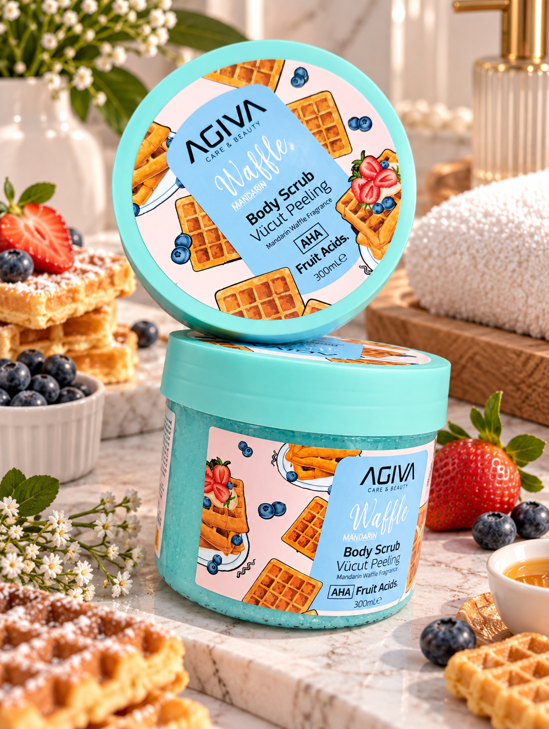 AGIVA WAFFLE – KŪNO ŠVEITIKLIS 🫐