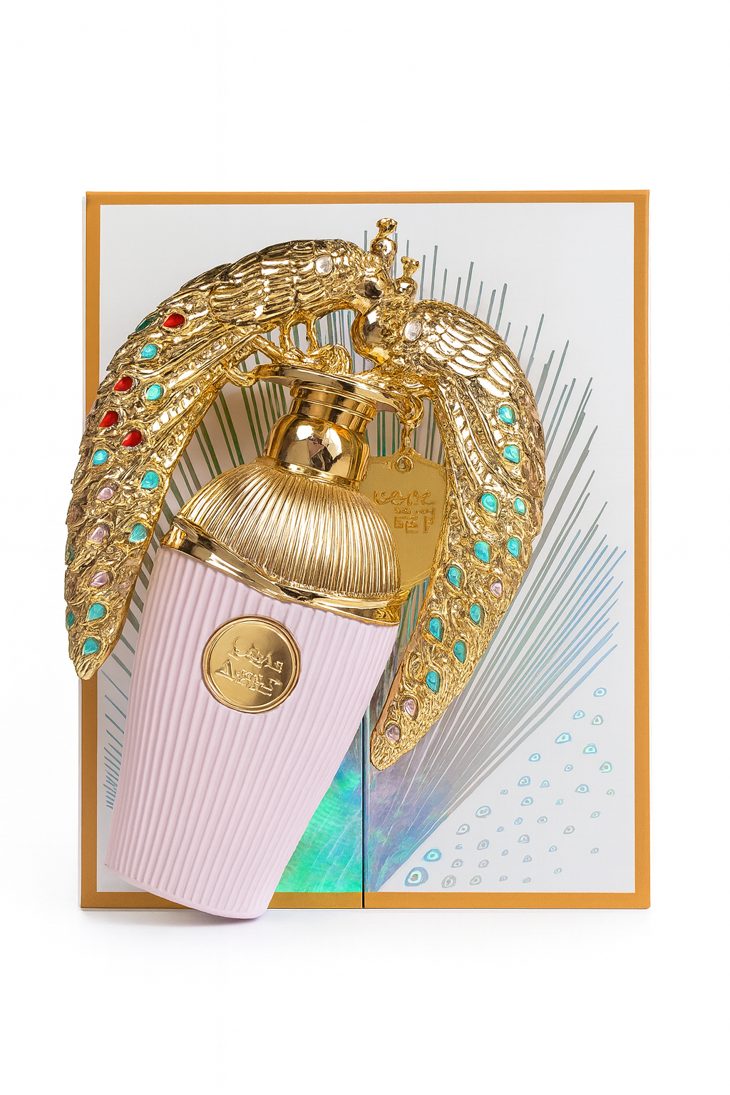 ABEER – prabangūs rytietiški kvepalai su povų dizainu