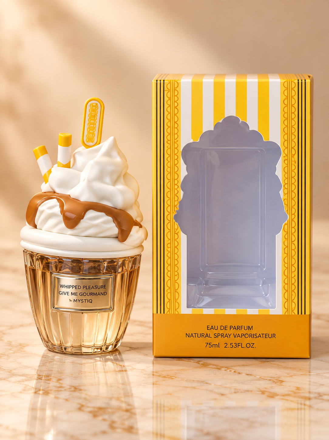 MYSTIQ Whipped Pleasure – Give Me Gourmand“, 75 ml