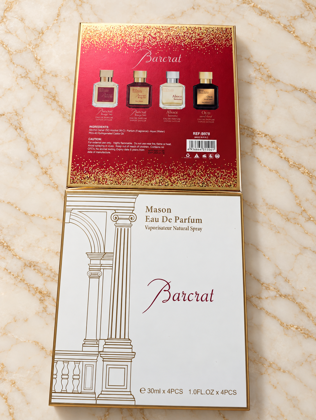 Mason „Barcrat“ Eau de Parfum – kvepalų rinkinys, 4 × 30 ml