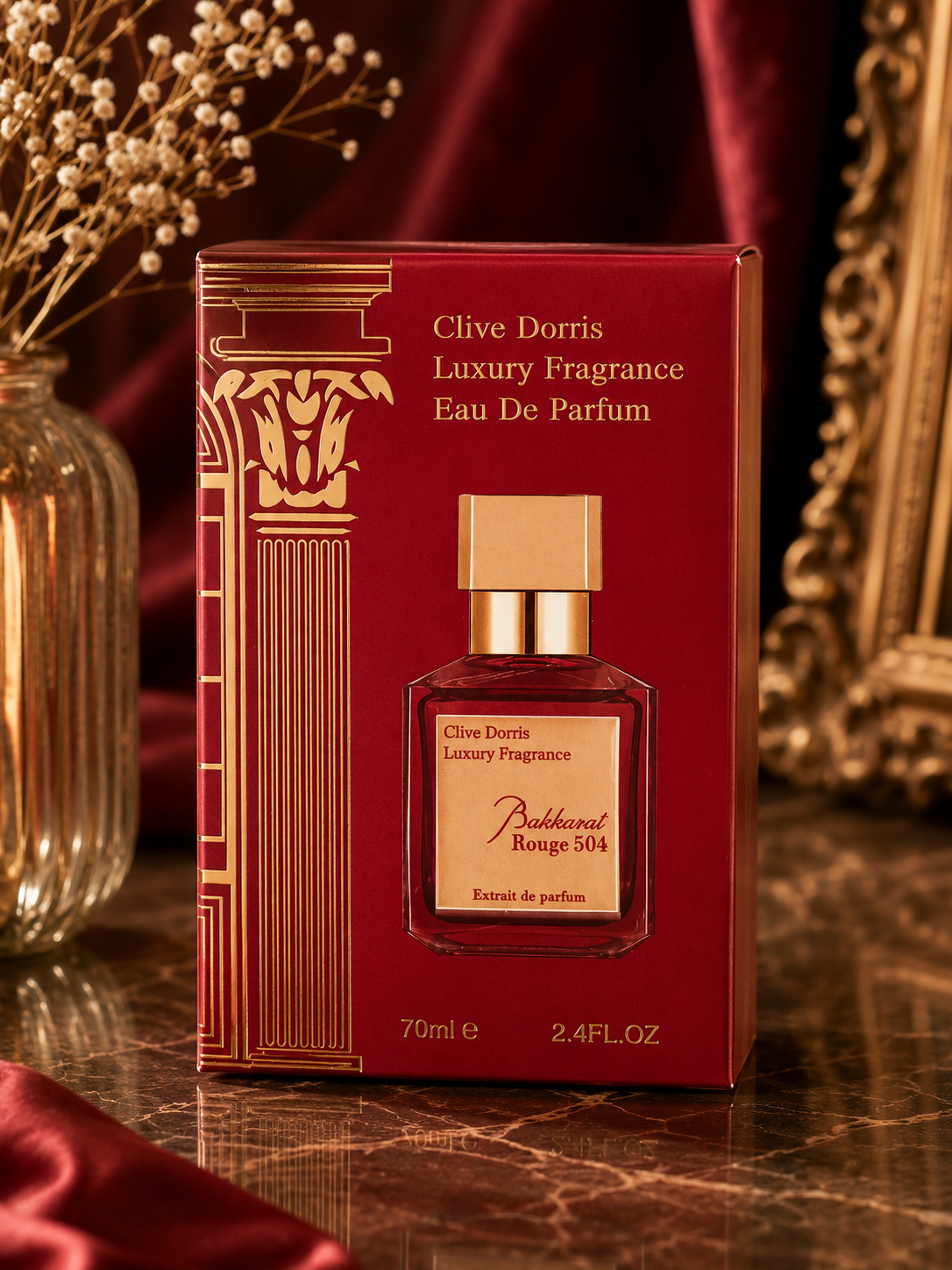 Clive Dorris Bakkarat Rouge 504 – Eau de Parfum 70 ml