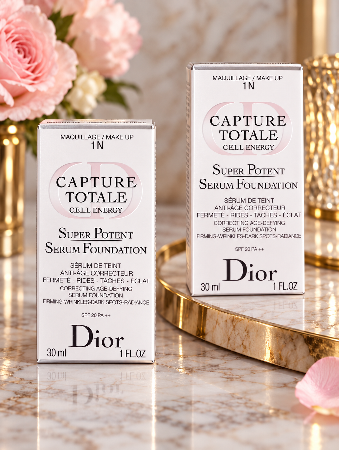 DIOR CAPTURE TOTALE SUPER POTENT SERUM FOUNDATION – 1N, 30 ml