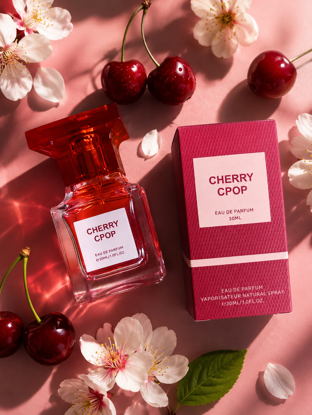 Cherry Cpop – saldus, žaismingas ir moteriškas aromatas.