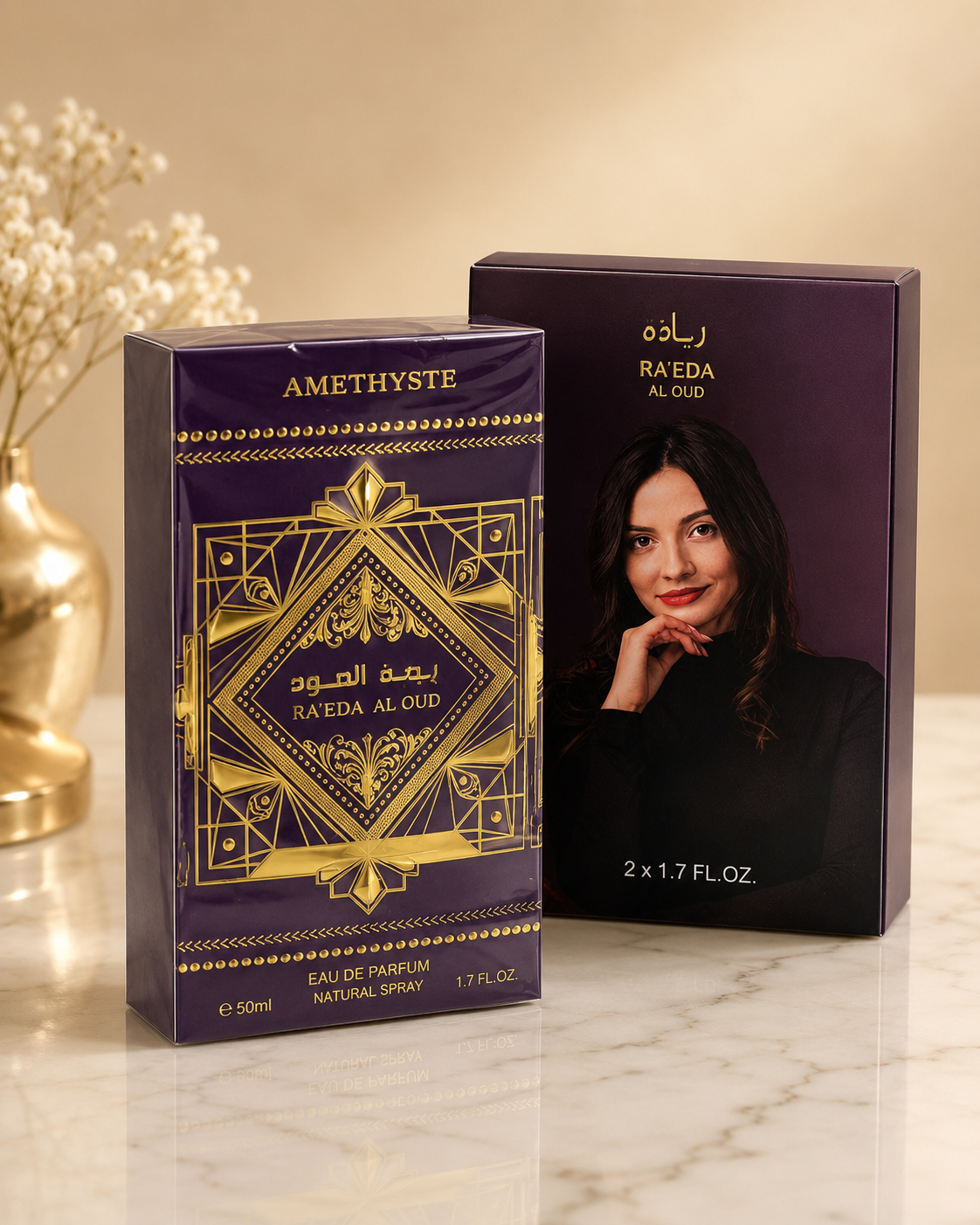 Ra’eda Al Oud Amethyste – sodrus, prabangus rytietiško charakterio aromatas