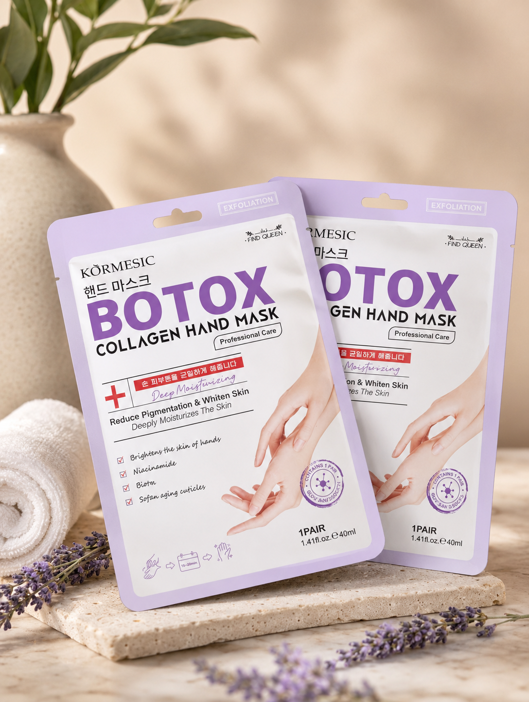 BOTOX Collagen Hand Mask – Kolageninė rankų kaukė
