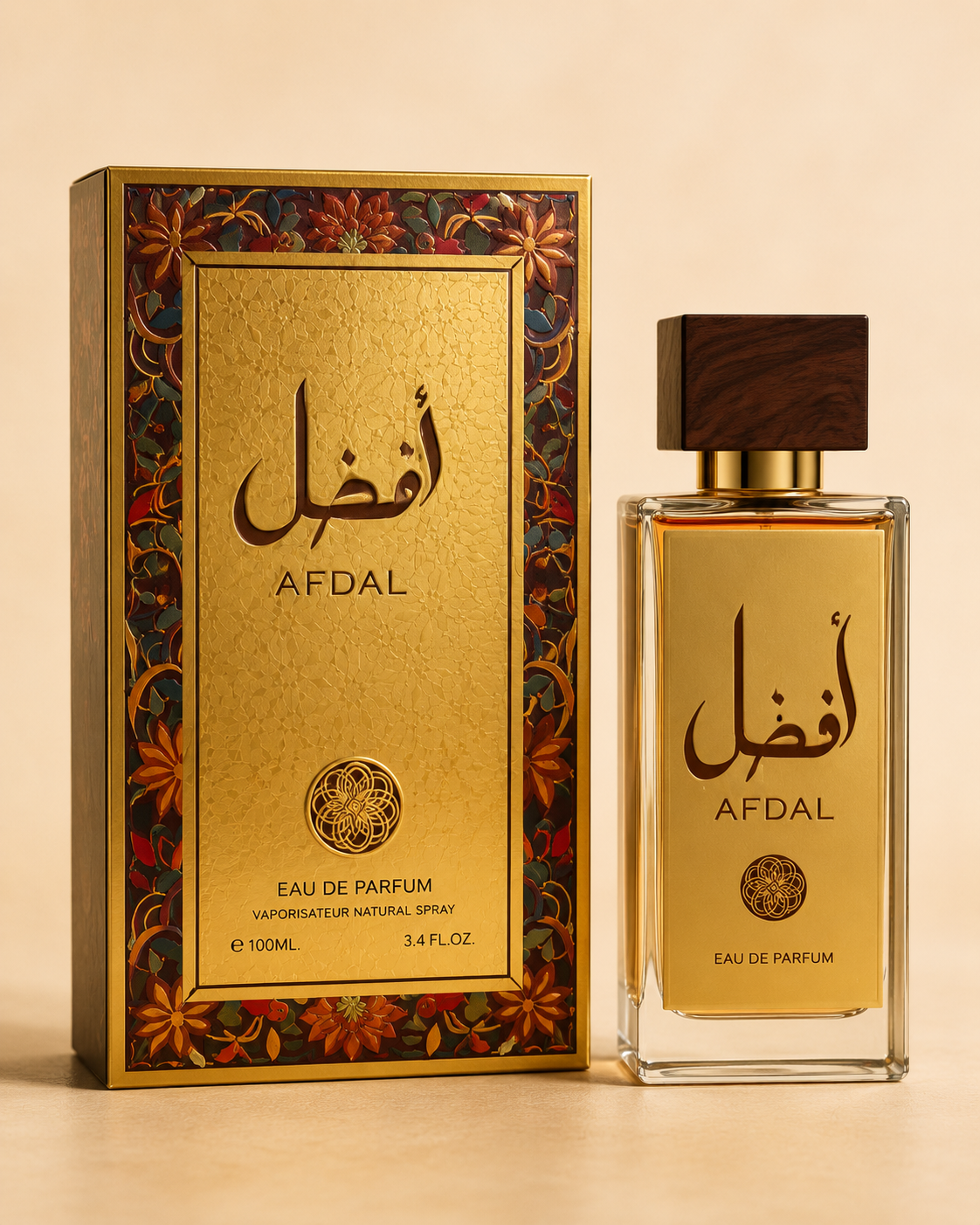 AFDAL – rytietiška elegancija auksiniame buteliuke ✨