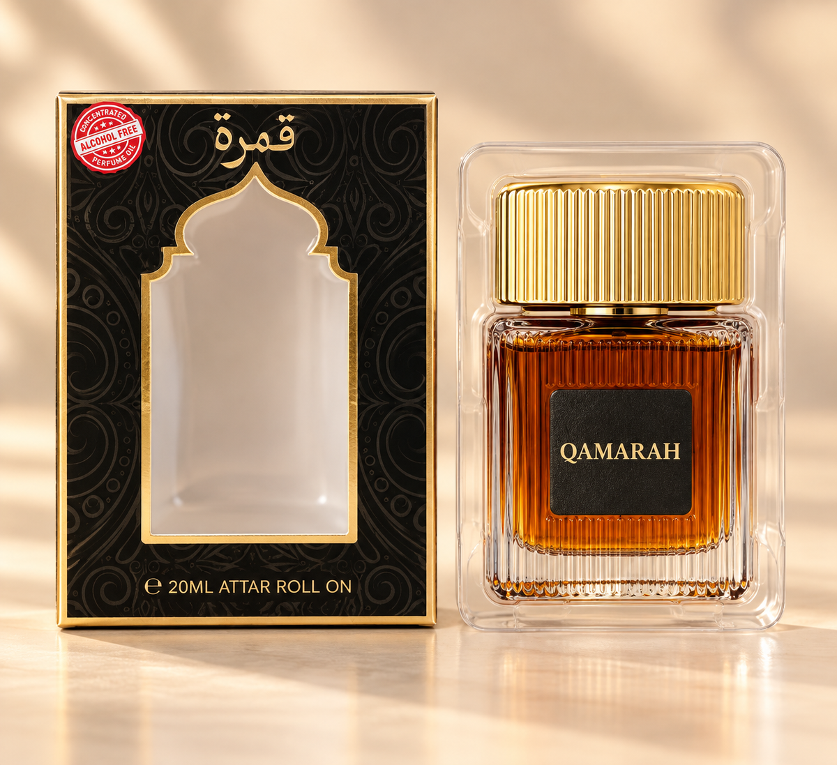 Qamarah“ aliejiniai kvepalai be alkoholio, 20 ml