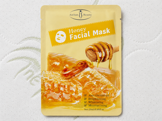 Aichun Beauty medaus veido kaukė – švelniai odos priežiūrai ir maloniam drėkinimo pojūčiui. 🍯✨