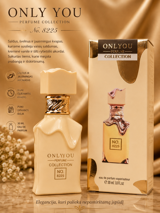 ONLY YOU Perfume Collection No. 8225 ✨  Atraskite švelnų, saldų ir elegantišką aromatą,