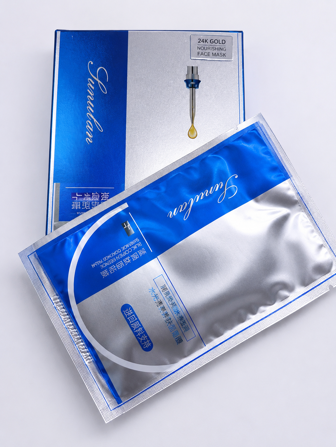 Snaildan Blue Copper Peptide – intensyviai drėkinanti veido kaukė 💙