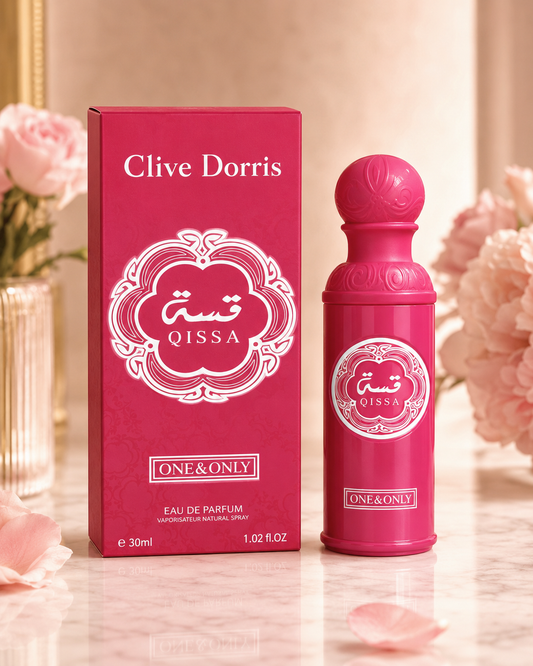 Clive Dorris QISSA – ryškus, moteriškas ir žavingas aromatas