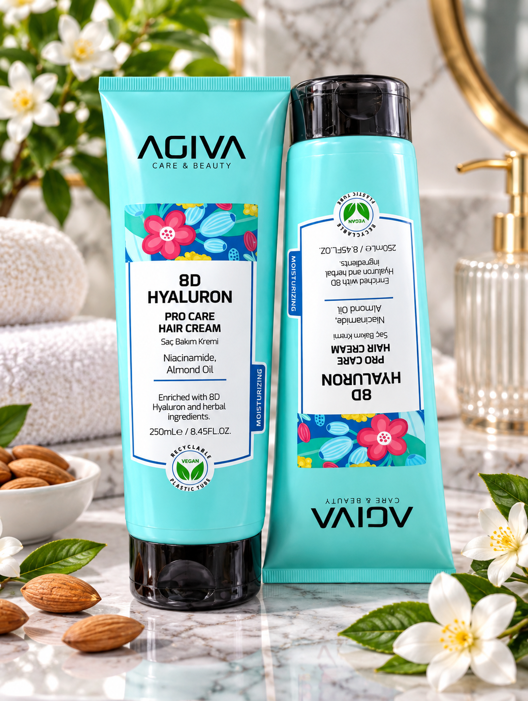 AGIVA 8D HYALURON – PLAUKŲ KREMAS